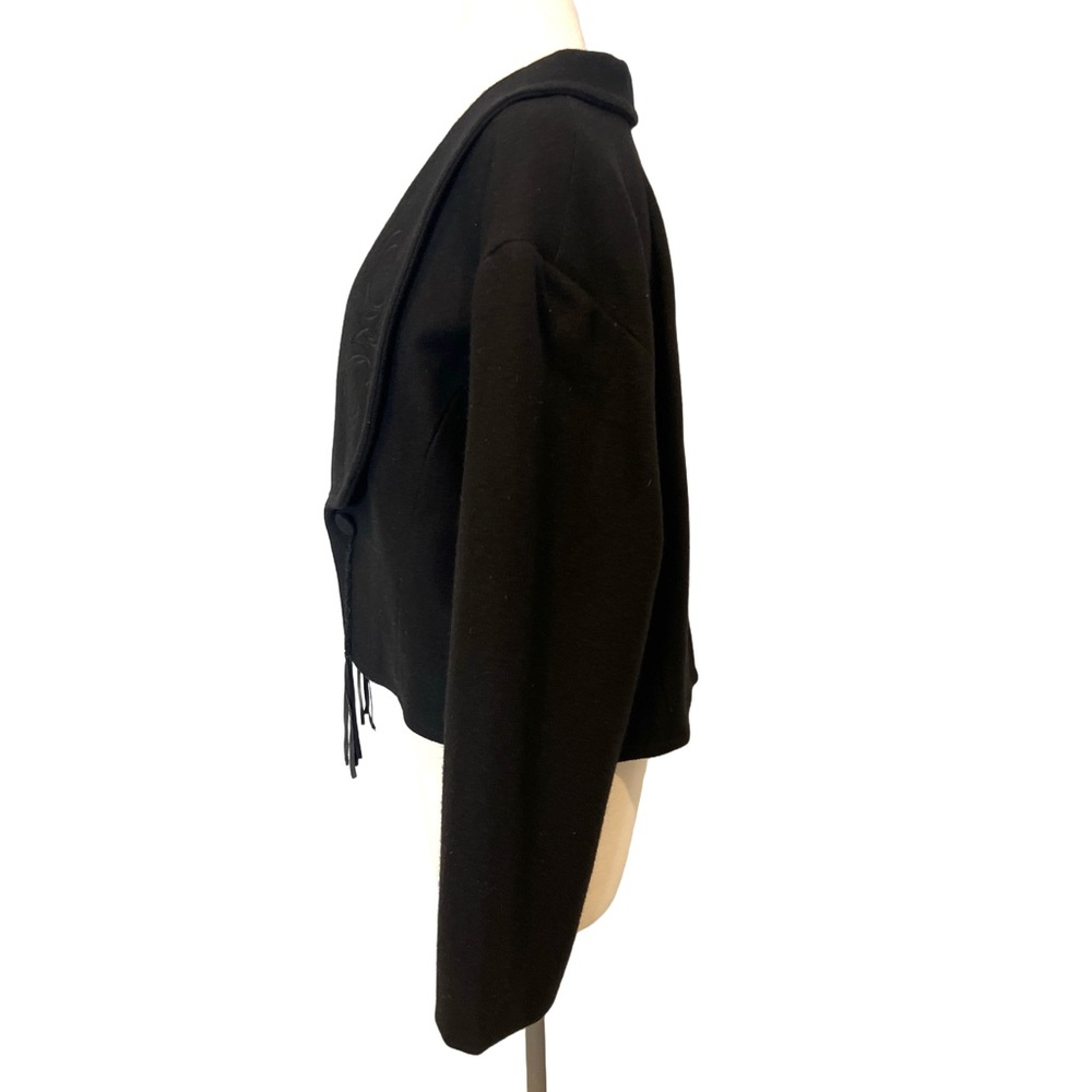 Midwest Garment Company Western Wool Cropped Blazer - Picture 4 of 12